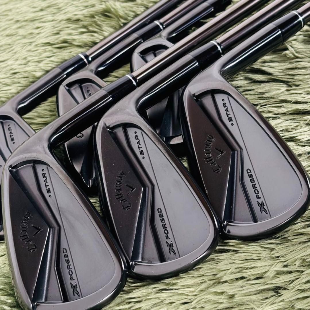 【中古】キャロウェイ Xフォージドスターブラック アイアン6本セット メンズゴルフ 限定 Callaway X FORGED STAR BLACK N.S.PRO 950GH neo 右利き 男性 flex S