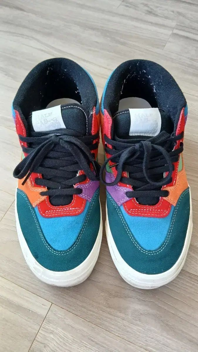 VANS ハーフキャブ MULTI COLOR スウェード スニーカー 270サイズ