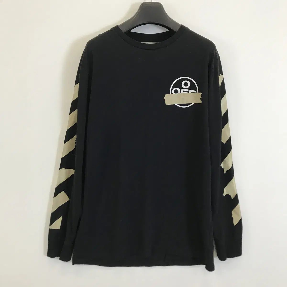 オフホワイト 20ss テープアロー ロングスリーブ XXL