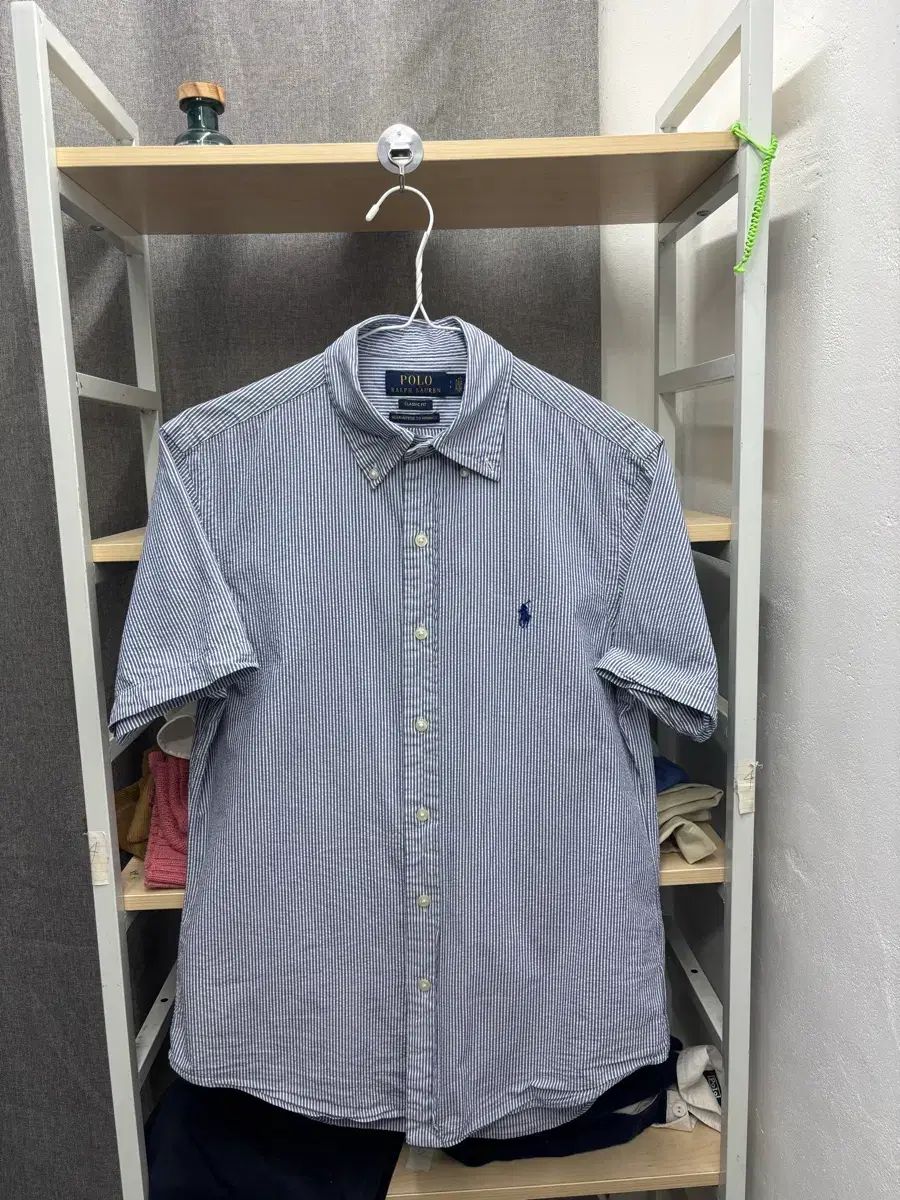 ポロラルフローレン メンズ シャツ ストライプ QR正規品