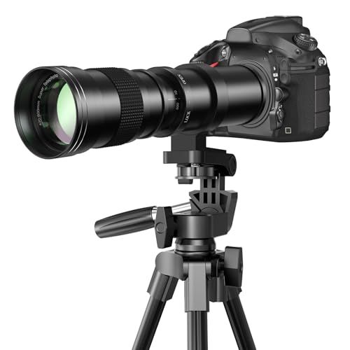 Lightdow 対応ニコン Nikkor 望遠レンズ 420-800mm F/8.3 望遠ズームレンズ F-マウント対応ニコンD5500 D3300 D3200 D5300 D3400 D7200 D750 D3500 D7500 D500 0789be43