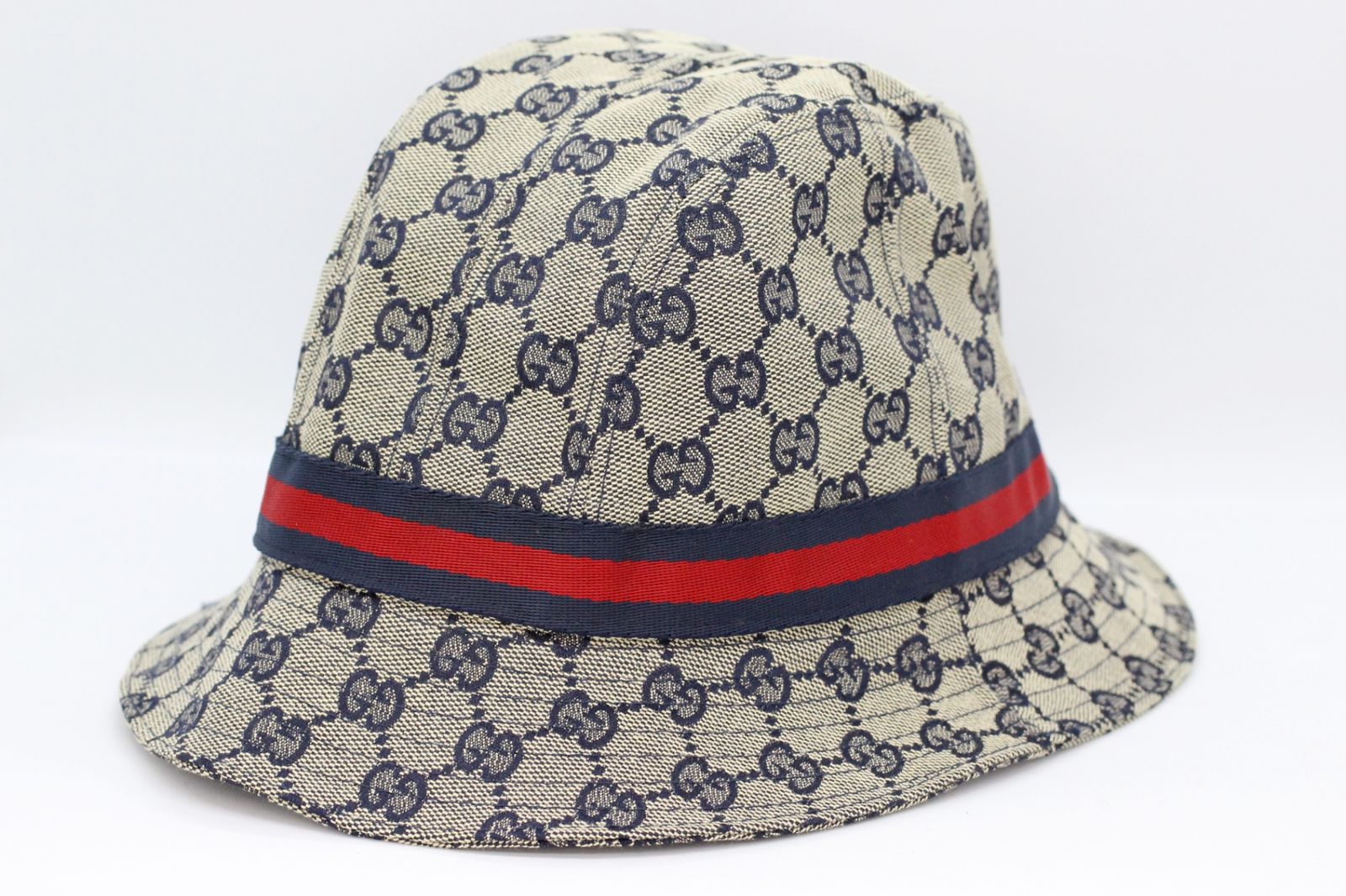 GUCCI(グッチ) バケットハット シェリーライン GGキャンバス 030367