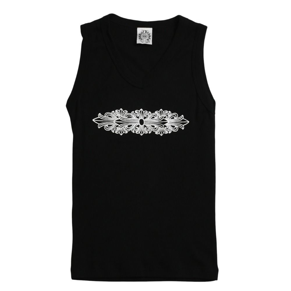 CHROME HEARTS クロムハーツ タンクトップ CHプラス スクロールラベル