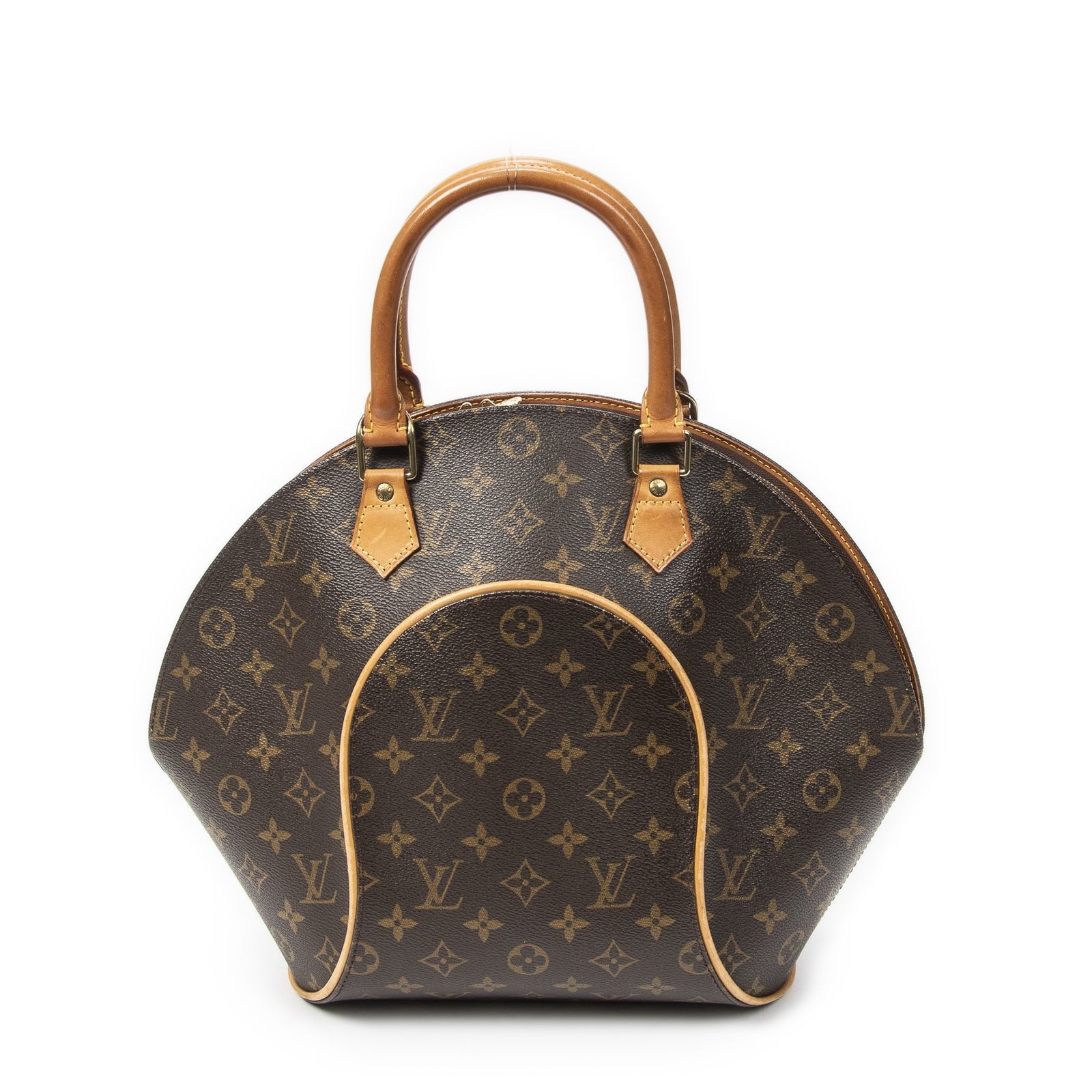 [中古] LOUIS VUITTON ルイヴィトンエリプス茶色モノグラムキャンバスAB