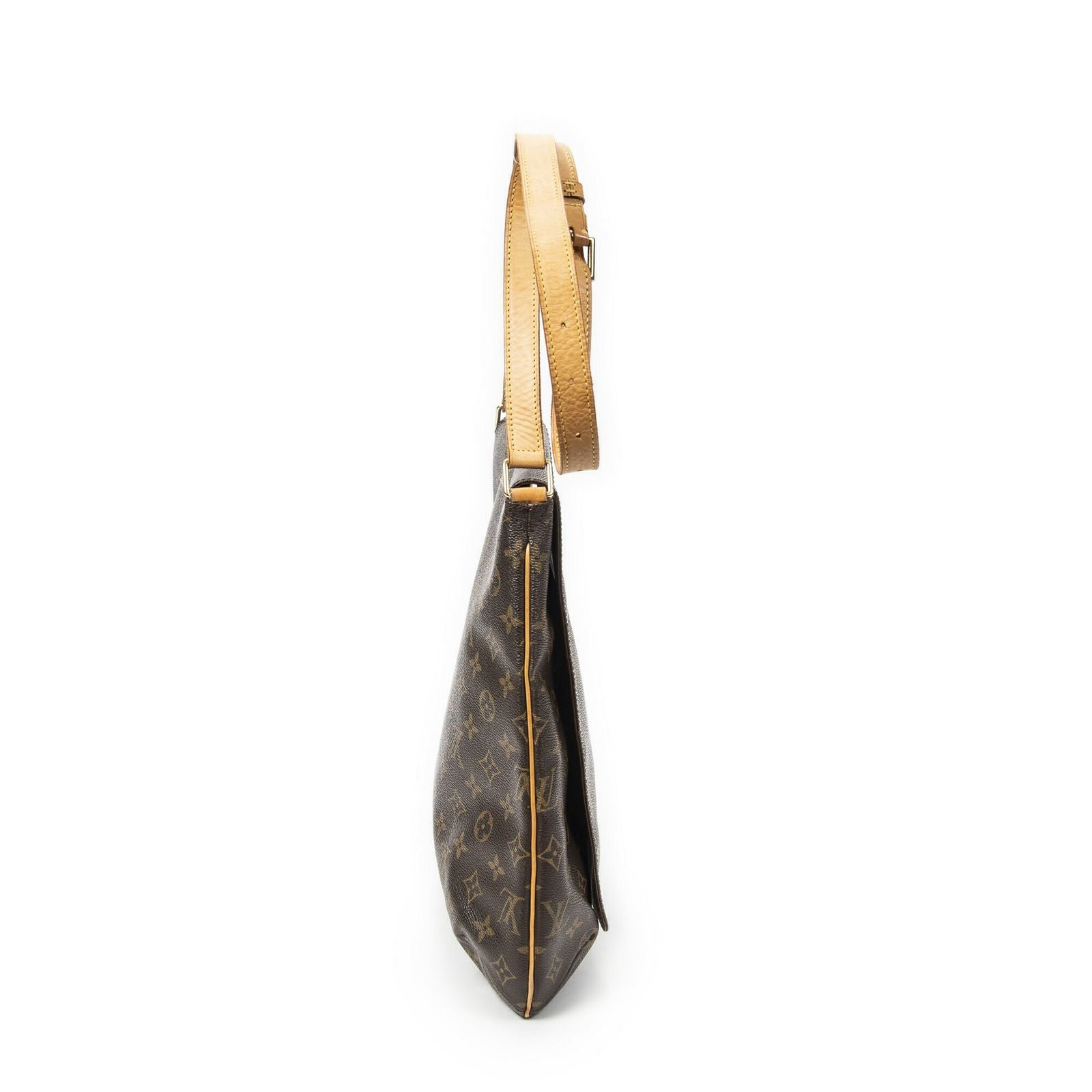中古] LOUIS VUITTON ルイヴィトンミュゼット茶色モノグラムキャンバス 