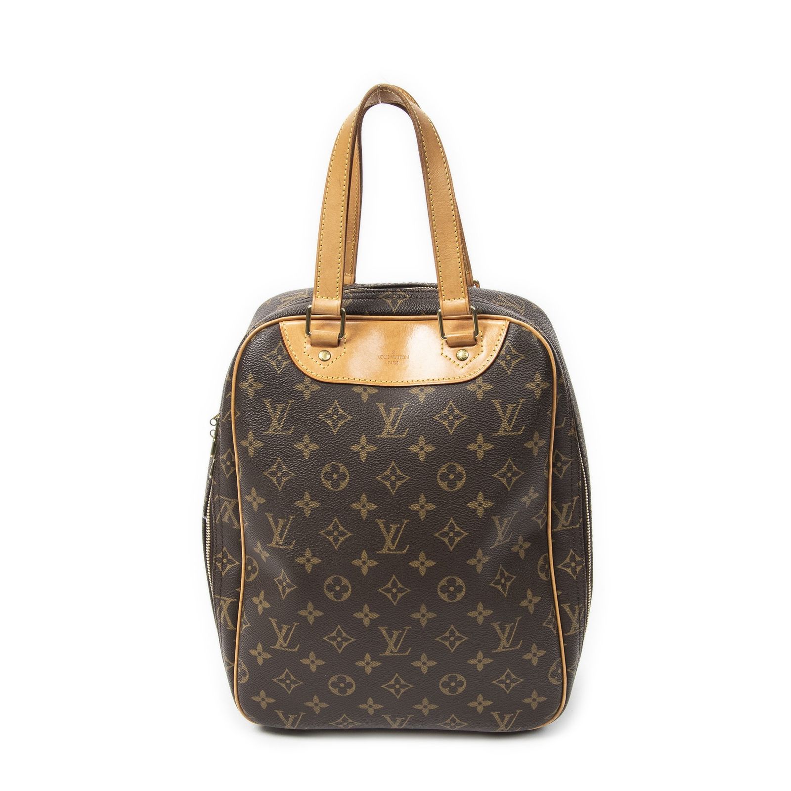[中古] LOUIS VUITTON ルイヴィトンエクスキュルシオン茶色モノグラムキャンバスAB