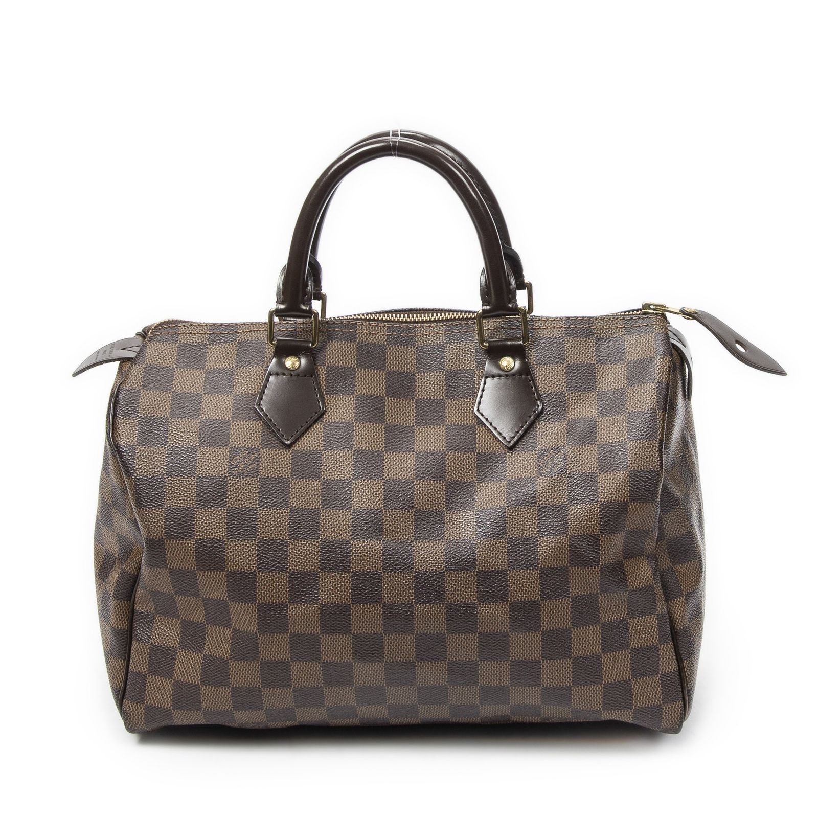 [中古] LOUIS VUITTON ルイヴィトンスピーディー茶色ダミエ エベヌA