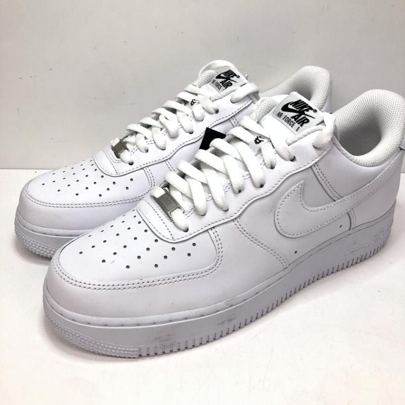 【中古】Nike Air Force 1 Low '07 FlyEase Triple White 28cm FD1146-100 ナイキ エアフォース[66]