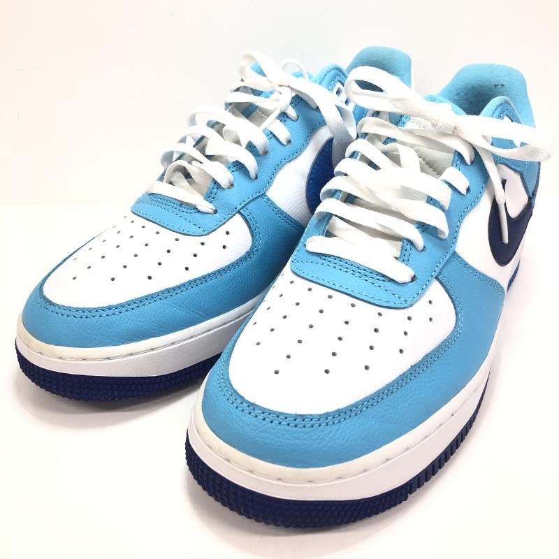 【中古】NIKE Air Force 1 Low Split Light Photo Blue 29cm DZ2522-100 ナイキ エアフォース[66]