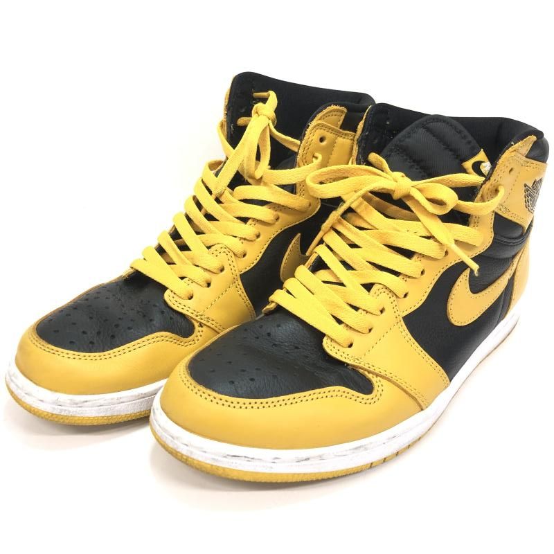 【中古】Nike Air Jordan 1 High OG Pollen 28cm 555088-701 ナイキ エアジョーダン[66]