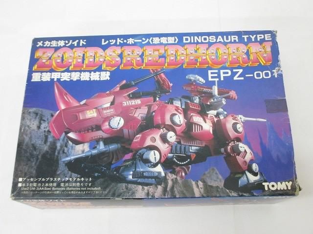 中古品 組立済 プラモデル トミー メカ生体 ゾイド ZOIDS EPZ-001 レッドホーン 恐竜型 重装甲突撃機械獣
