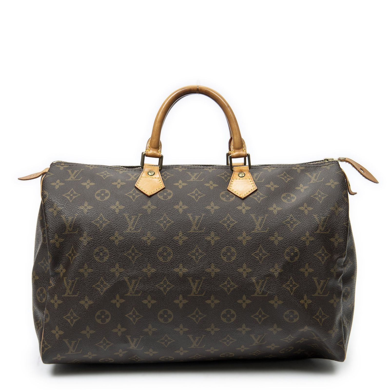 [中古] LOUIS VUITTON ルイヴィトンスピーディー茶色モノグラムキャンバスAB