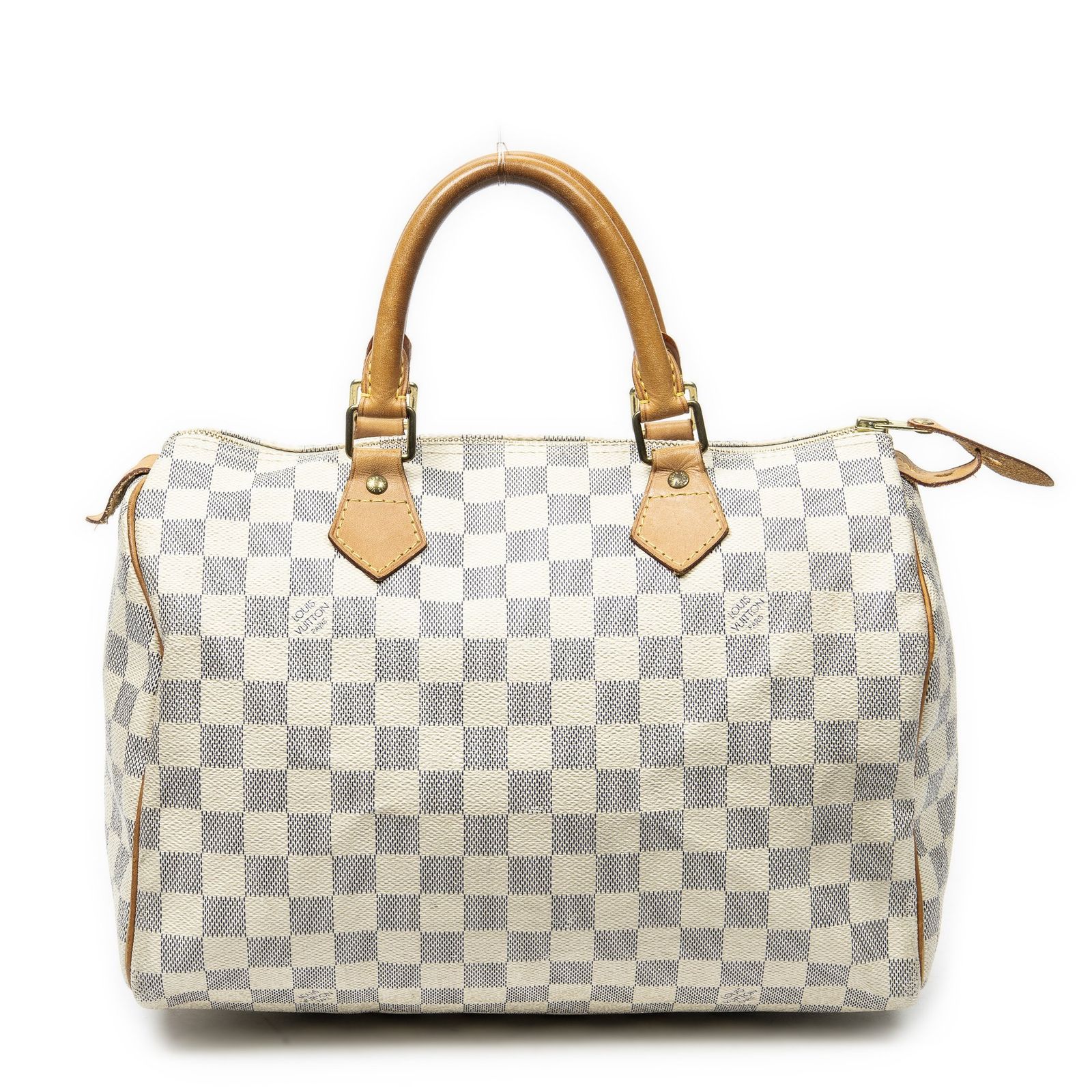 [中古] LOUIS VUITTON ルイヴィトンスピーディーアイボリーダミエ アズールAB