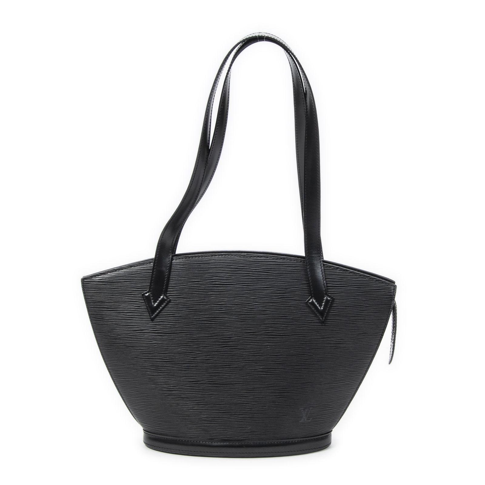 [中古] LOUIS VUITTON ルイヴィトンサンジャック ロングストラップ黒エピA