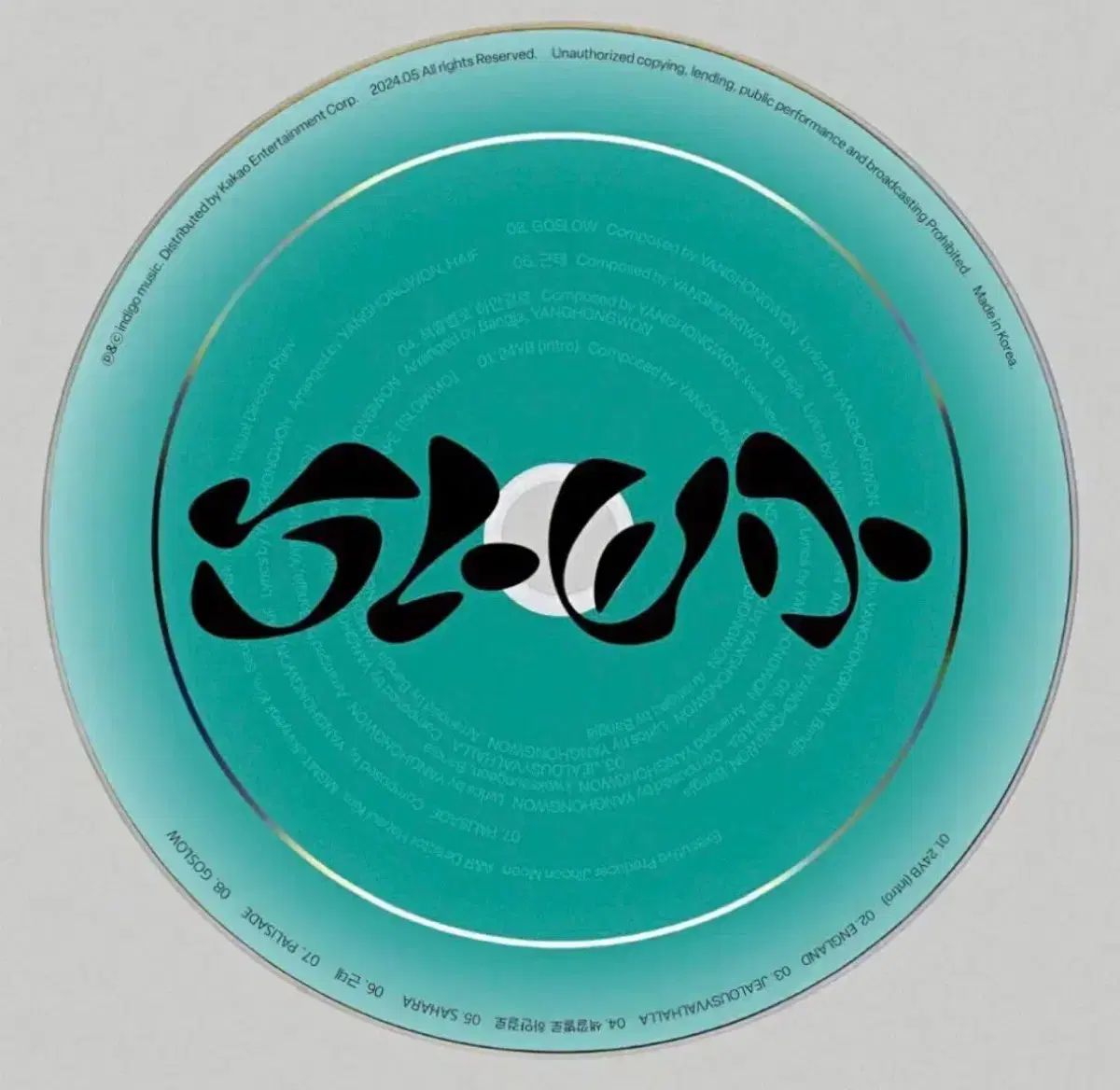 ヤン・ホンウォン(YANG HONGWON) スロモ slowmo CD cd