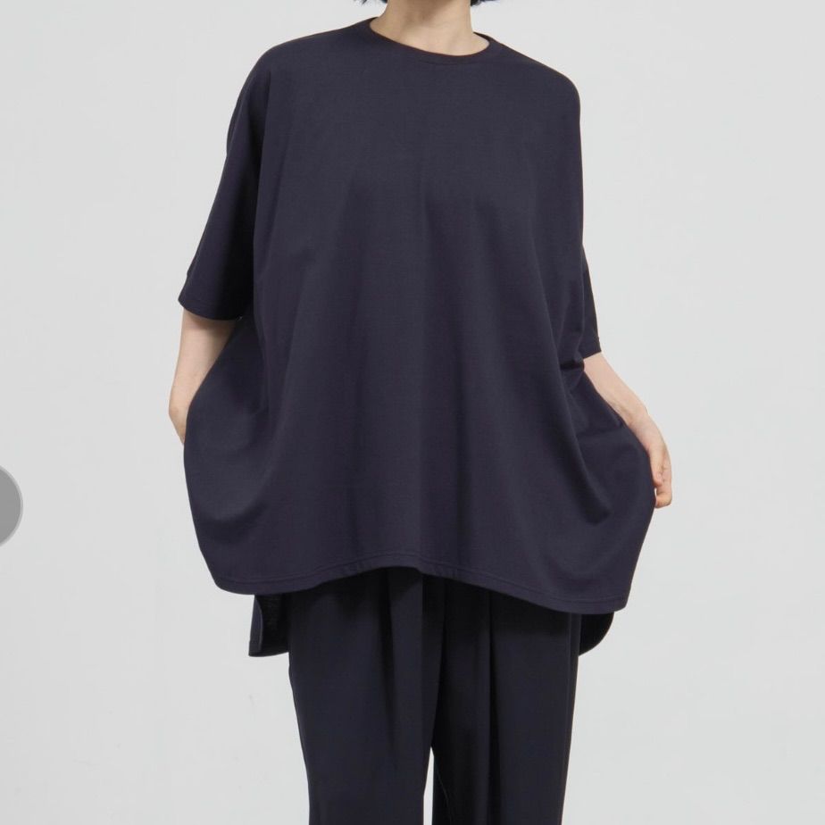 未使用・タグ付き】ENFOLD エンフォルド HALF-SLEEVES HEXAGON T-SHIRT