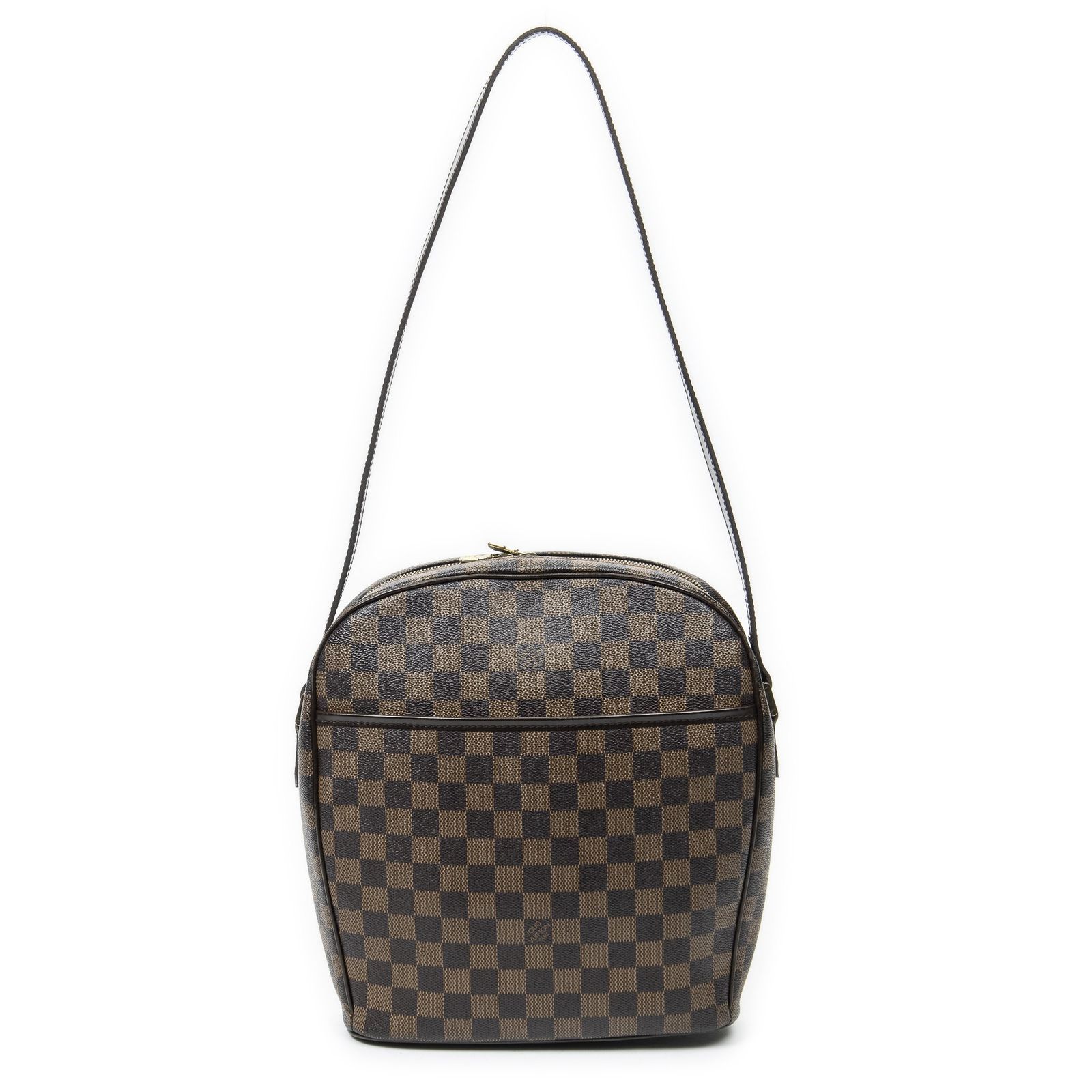 [中古] LOUIS VUITTON ルイヴィトンイパネマ茶色ダミエ エベヌA