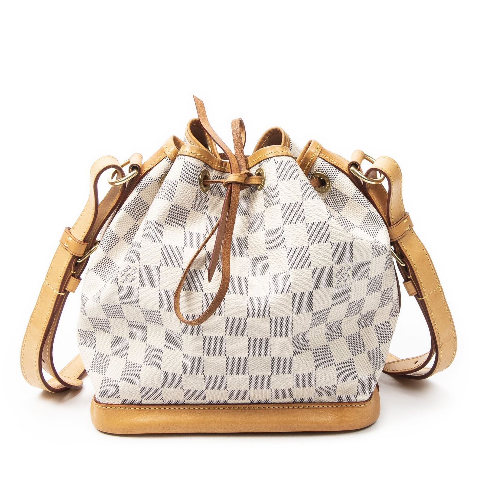 [中古] LOUIS VUITTON ルイヴィトンノエアイボリーダミエ アズールA