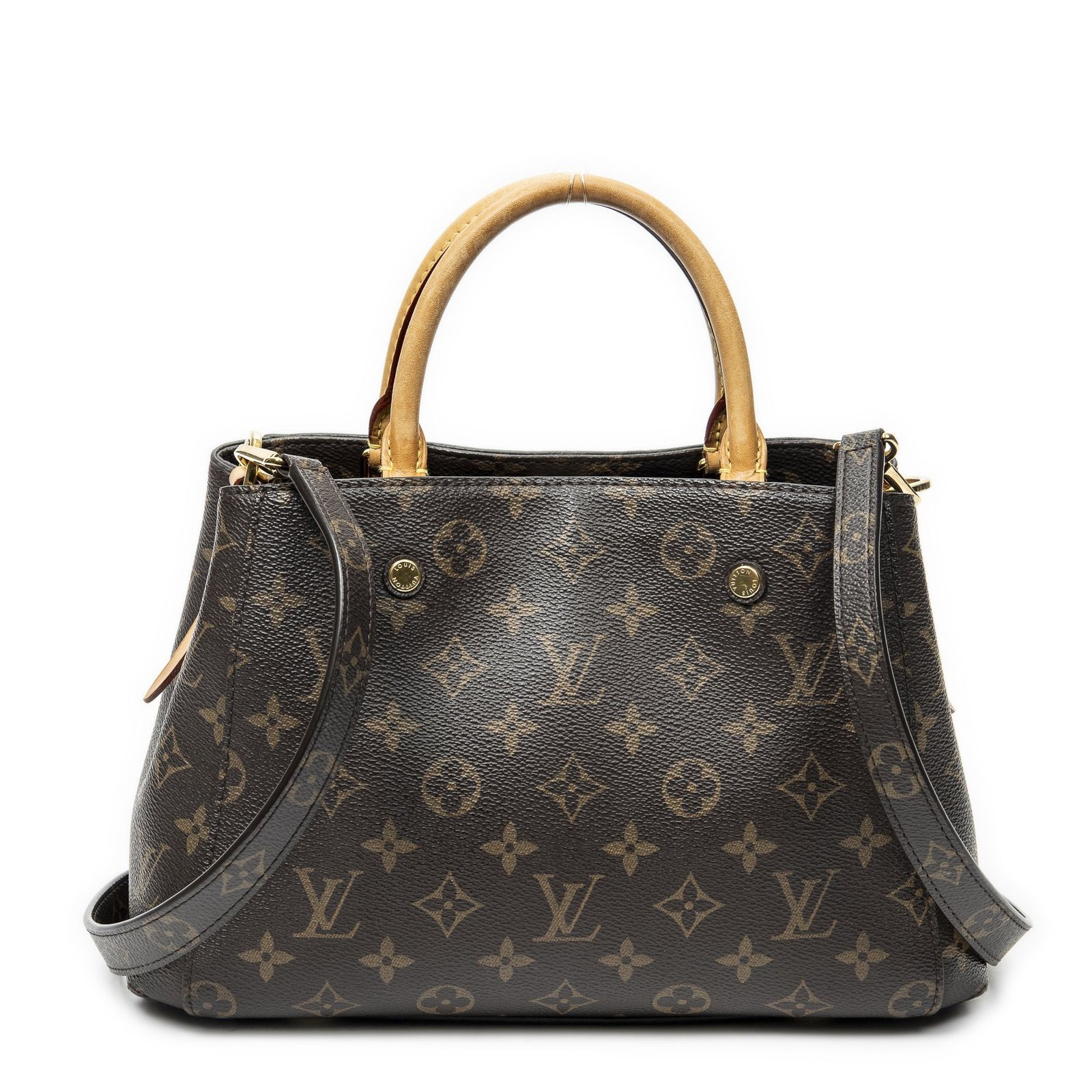 [中古] LOUIS VUITTON ルイヴィトンモンテーニュ茶色モノグラムキャンバスA