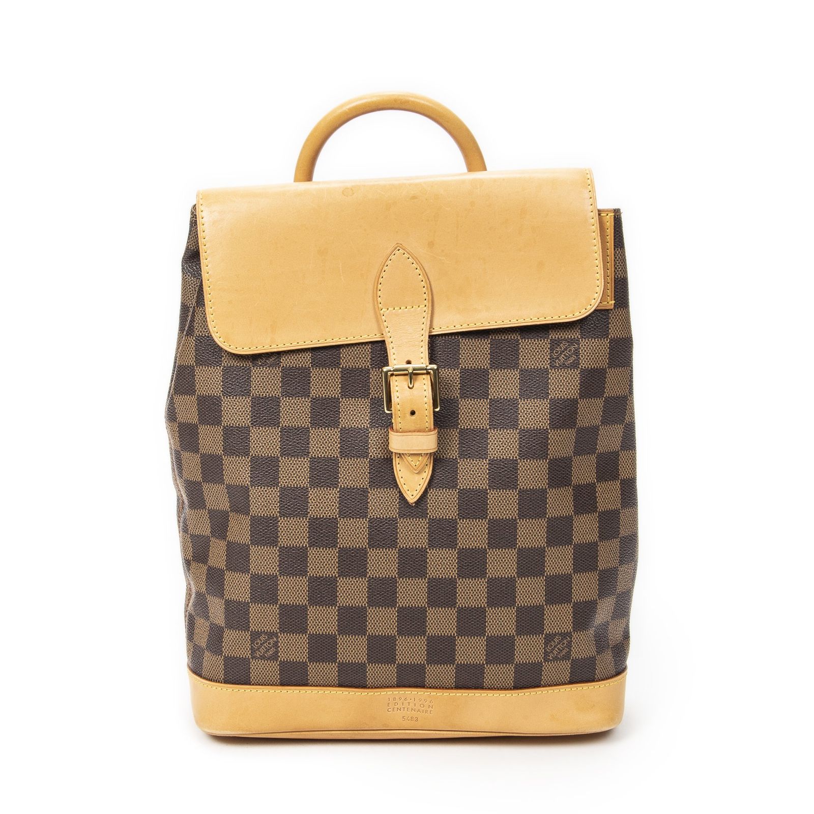 [中古] LOUIS VUITTON ルイヴィトンアルルカン茶色ダミエ エベヌA