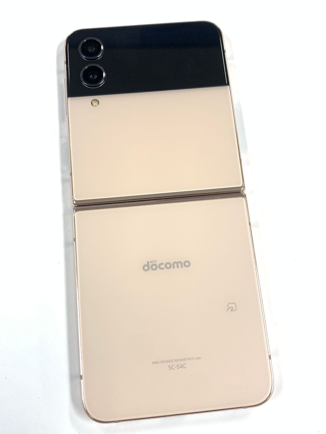 SIMフリー Galaxy Z Flip4 SC-54C ピンクゴールド