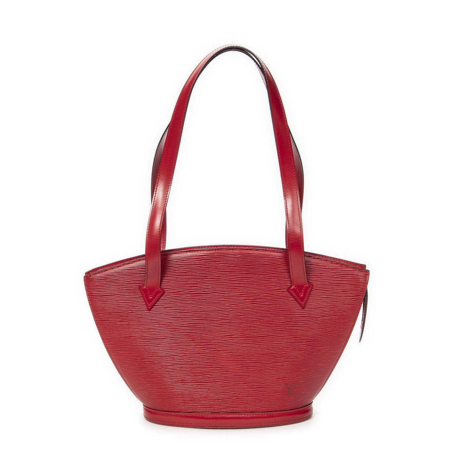 [中古] LOUIS VUITTON ルイヴィトンサンジャック ロングストラップ赤エピA