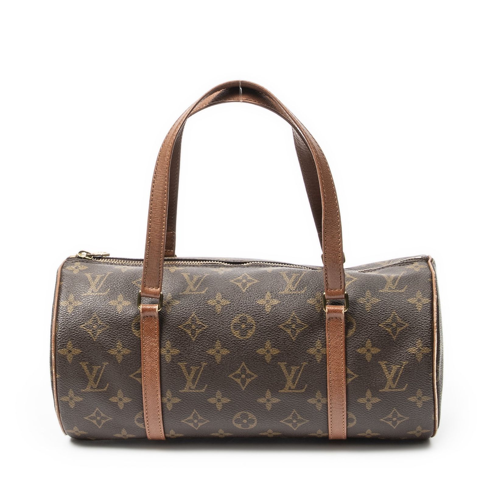 [中古] LOUIS VUITTON ルイヴィトンパピヨン茶色モノグラムキャンバスAB