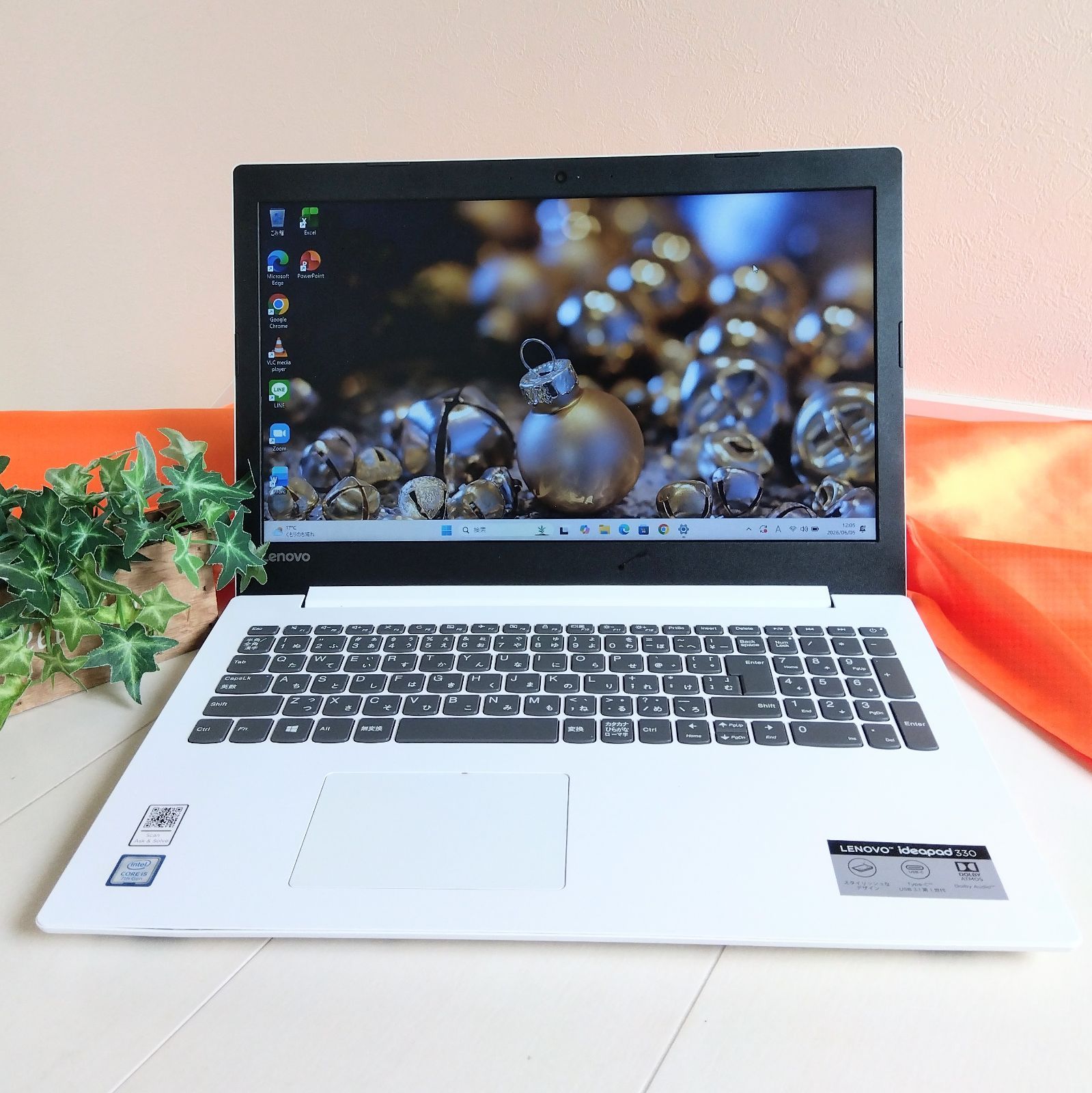 Windows11✨高速SSD✨Lenovoノートパソコン✨カメラ＆Office付きPC✨08