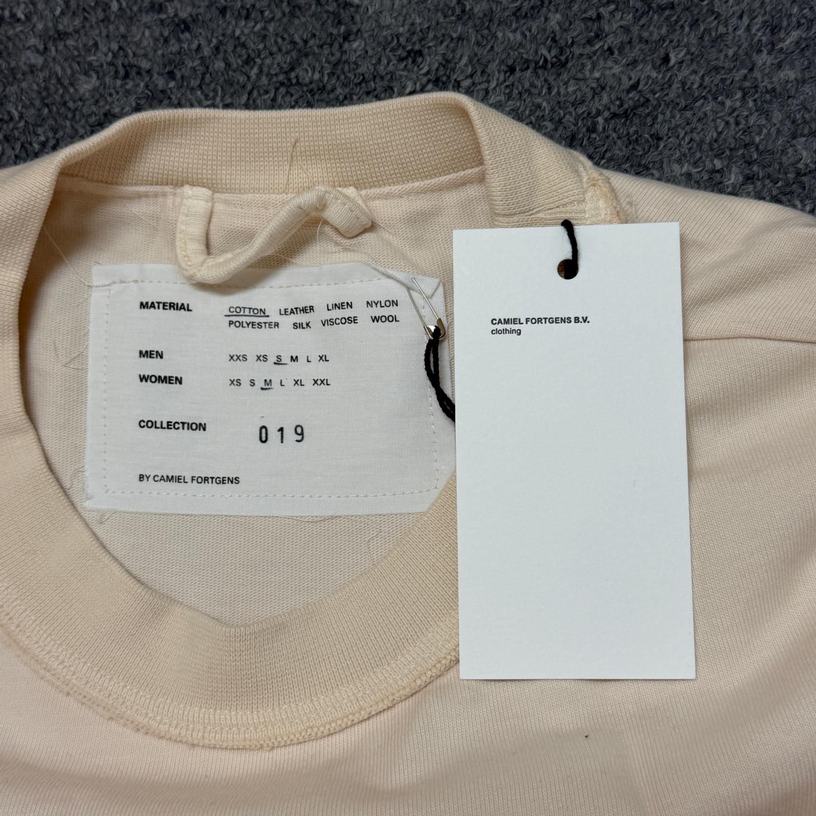 参考上代44000円 未使用 CAMIEL FORTGENS BIG TSHIRT ビッグTシャツ