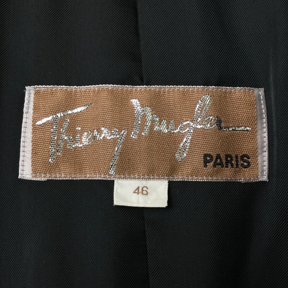 Thierry Mugler ティエリー ミュグレー ウール ロング チェスター