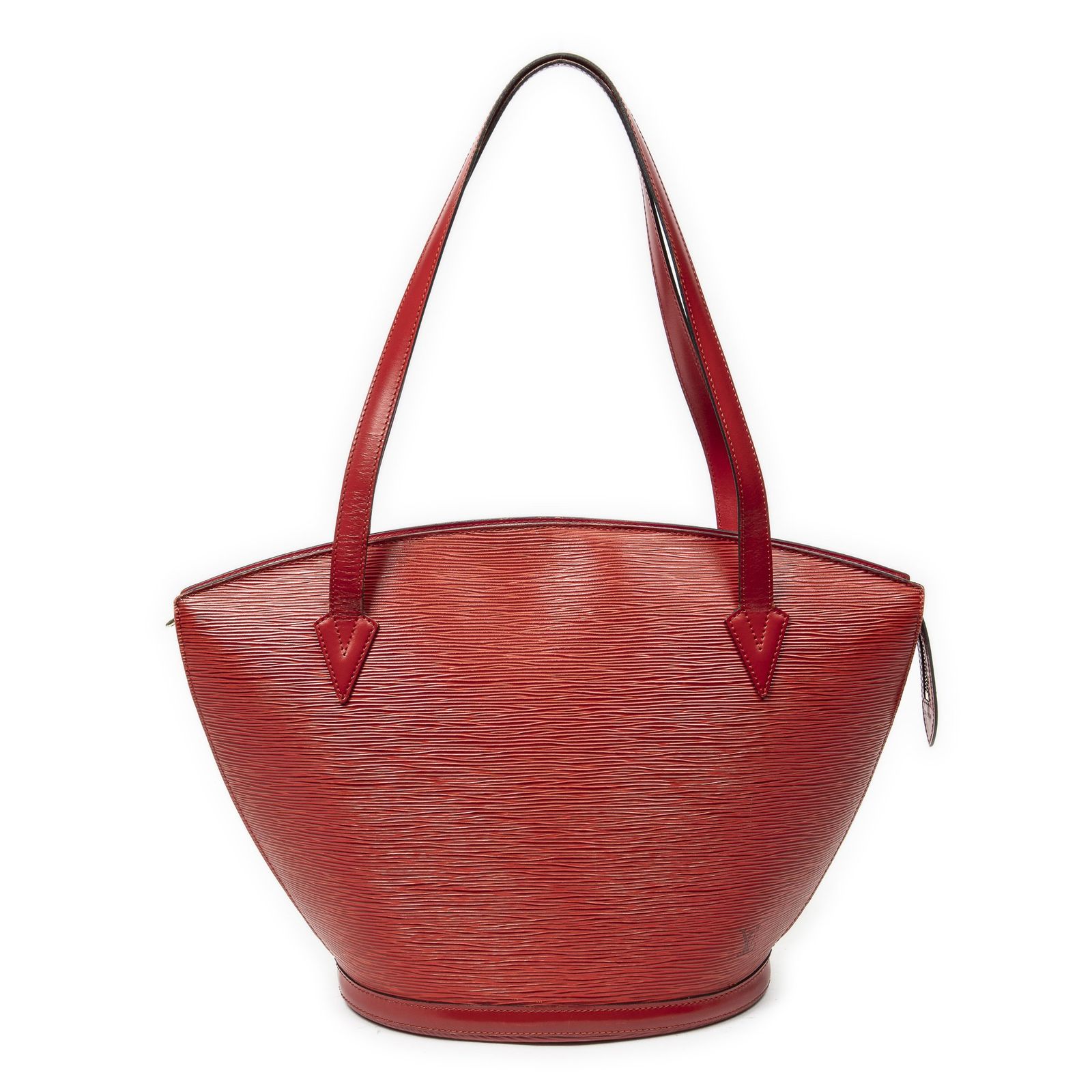 中古] LOUIS VUITTON ルイヴィトンサンジャックのショッピング赤エピAB