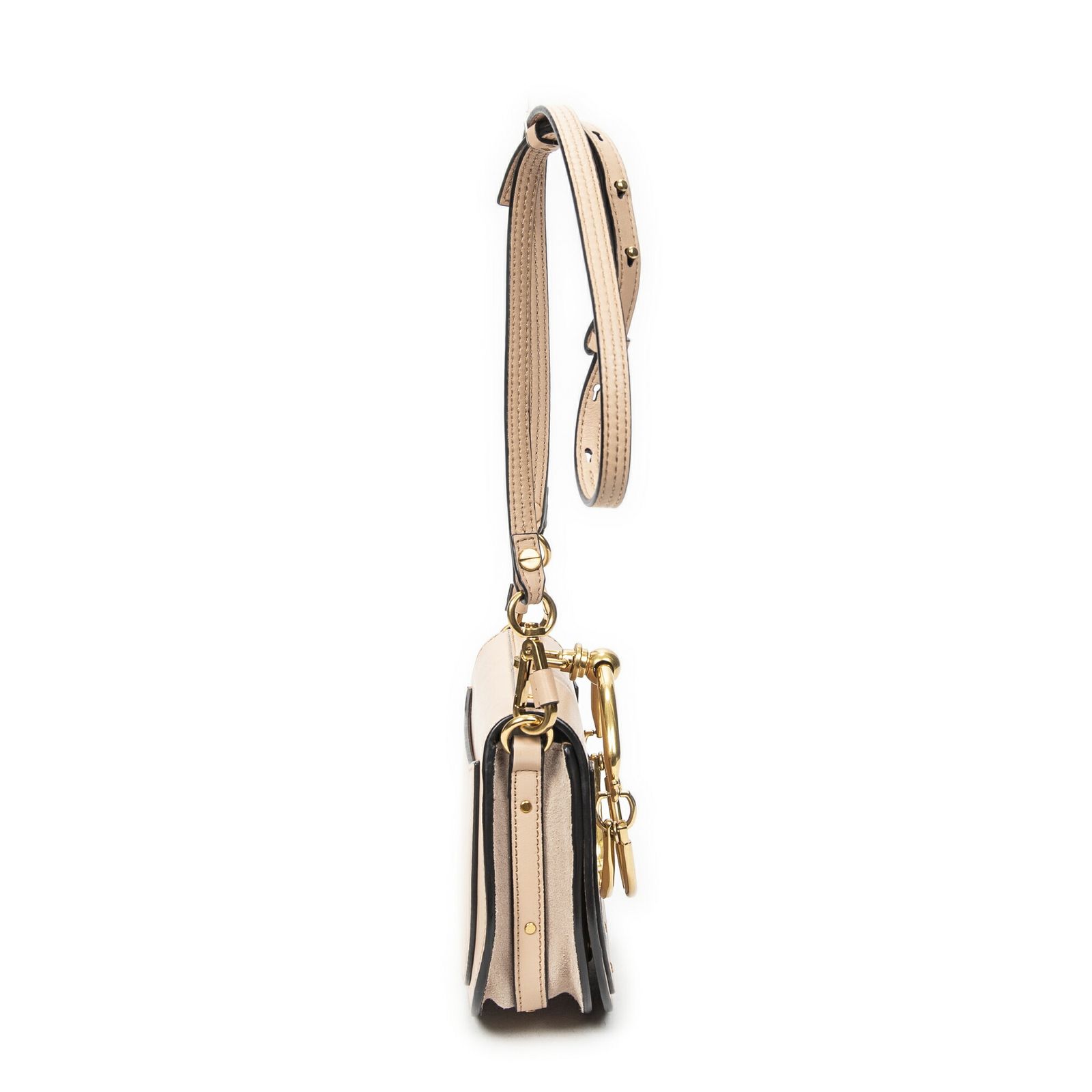 中古] CHLOE クロエスモール ナイル ブレスレット バッグピンクカーフ