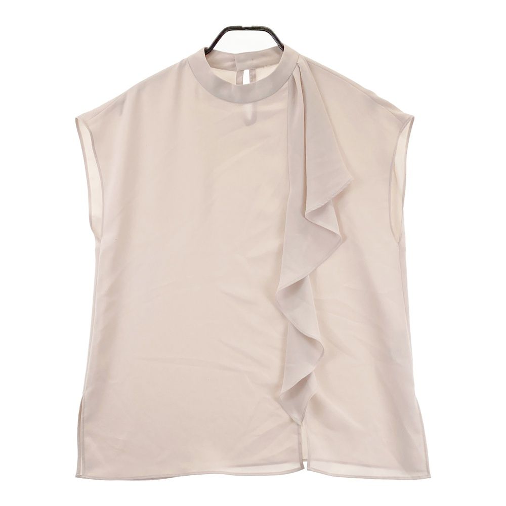 ADORE アドーア 531-2210712 バックサテンクレープラッフルブラウス2 ピンク系 38 [240101667376] レディース
