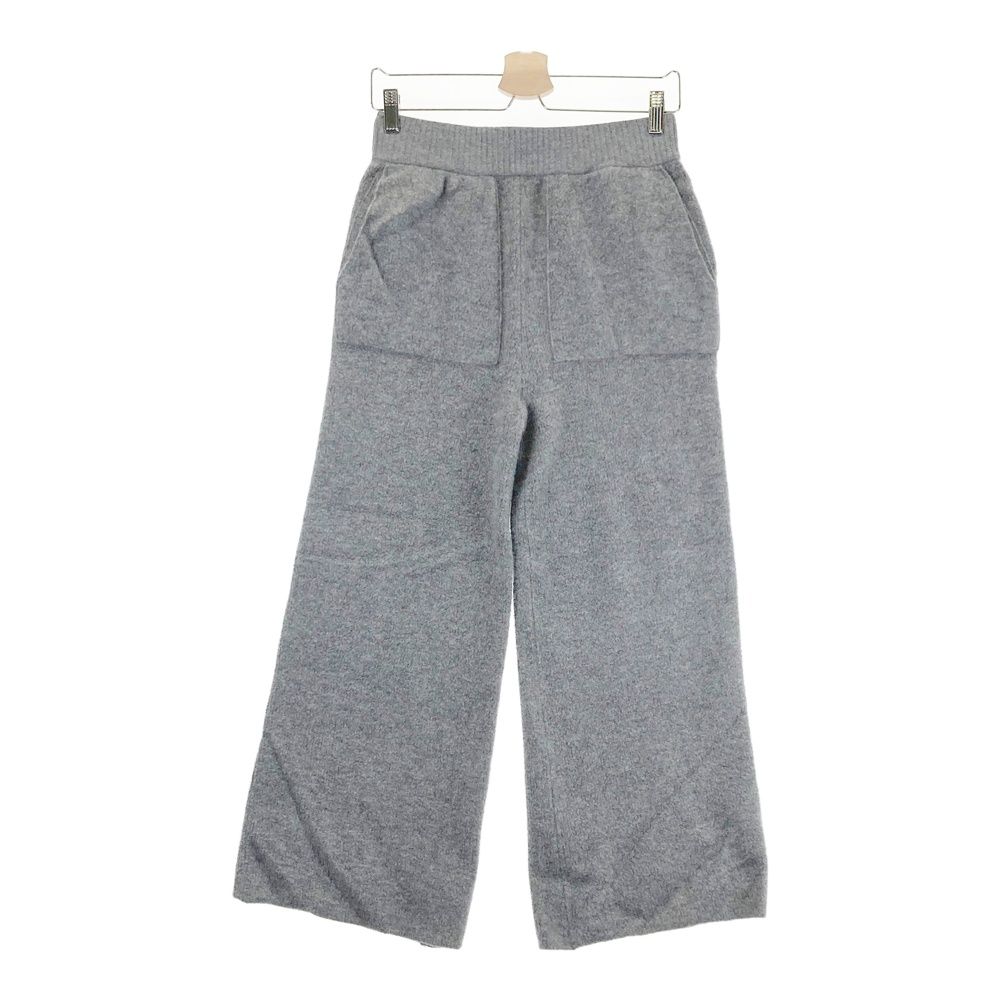 ADORE アドーア 531-3273004 パイルニットワイドパンツ リバーシブル グレー系 38 [240101667383] レディース