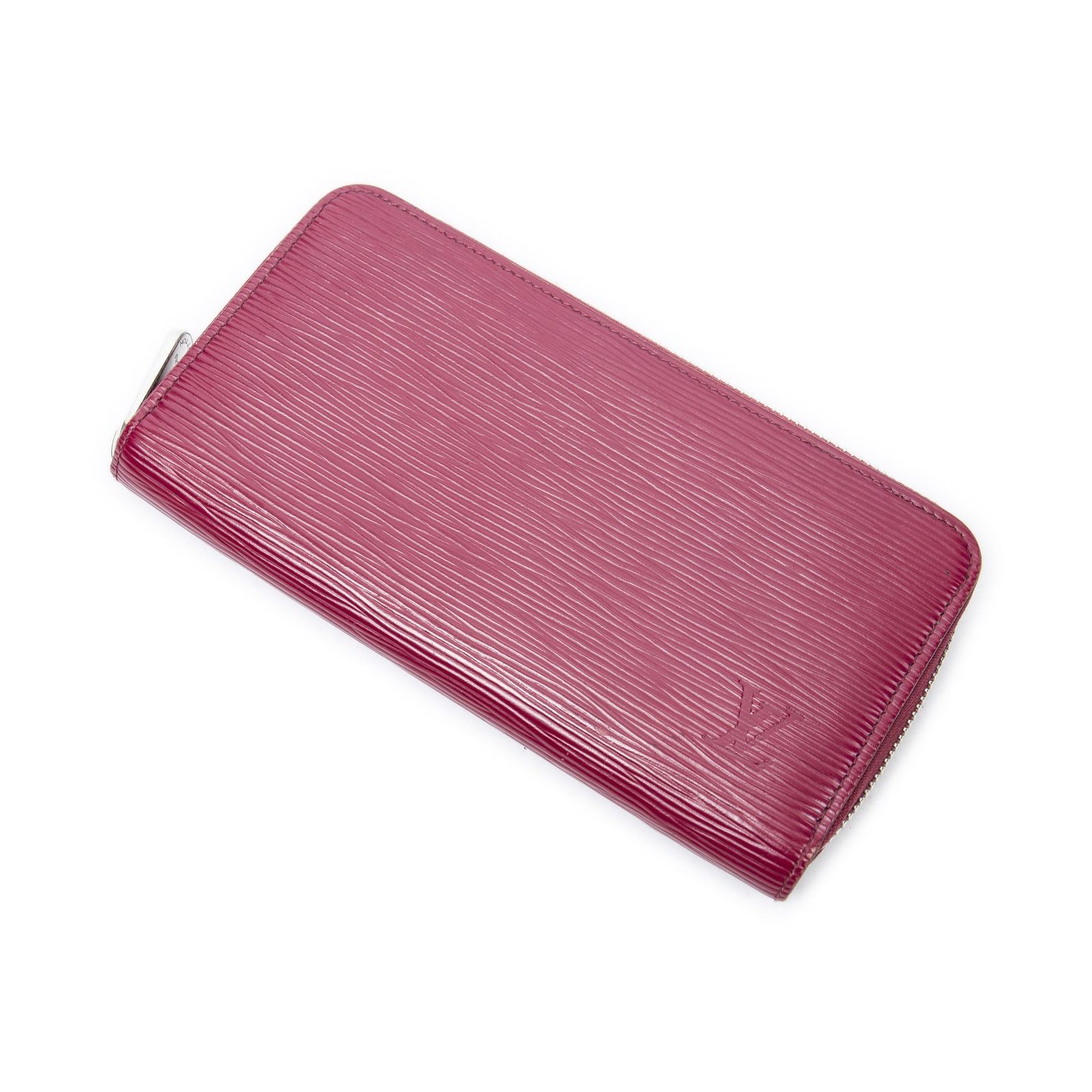 [中古] LOUIS VUITTON ルイヴィトンジッピーウォレットフューシャエピA