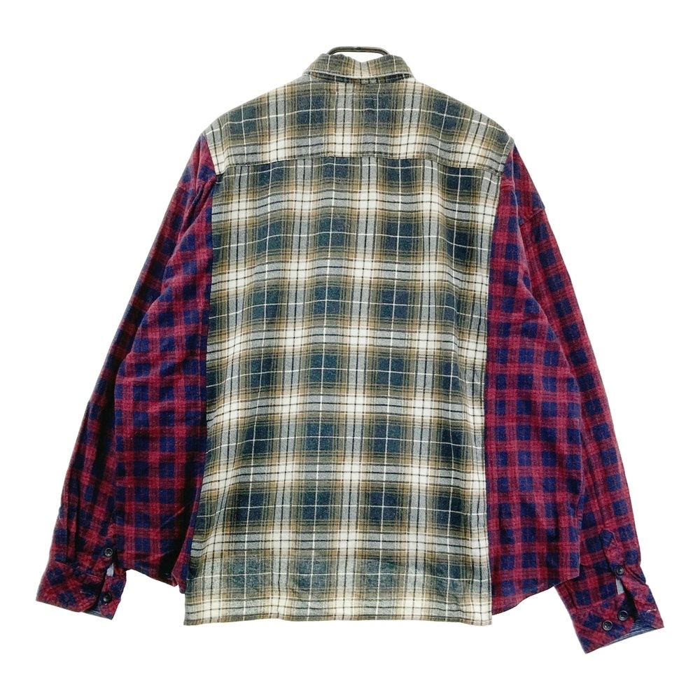 Rebuild by Needles チェック柄 長袖シャツ M Rebuild by Needles チェック柄 長袖シャツ M Rebuild by Needles