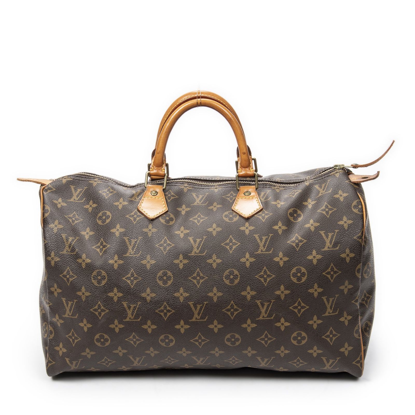 [中古] LOUIS VUITTON ルイヴィトンスピーディー茶色モノグラムキャンバスAB