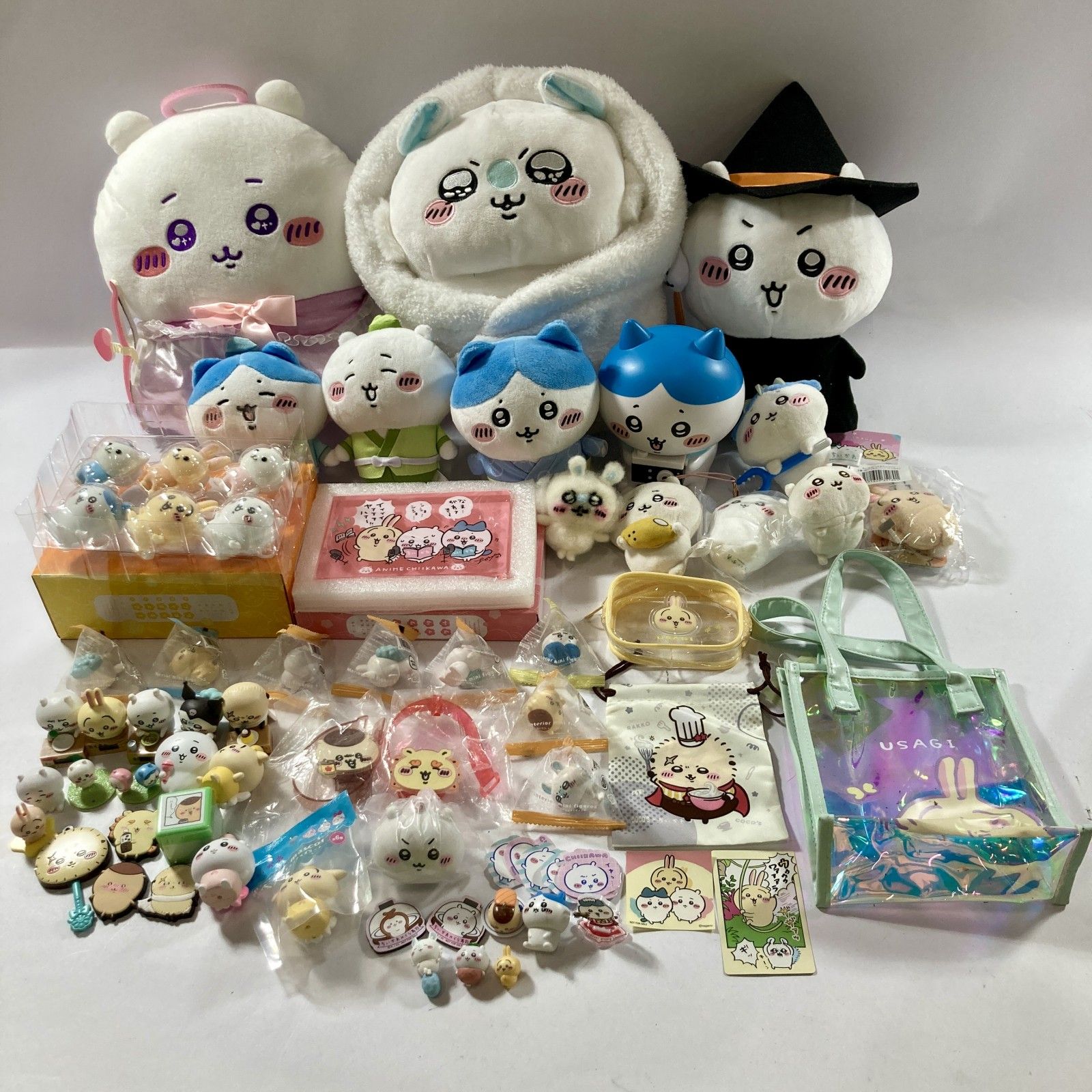 ★ ちいかわ グッズ 大量 まとめ商品 ぬいぐるみ マスコット ミニフィギュア 雑貨 ハチワレ うさぎ 等 現状品 2.55kg