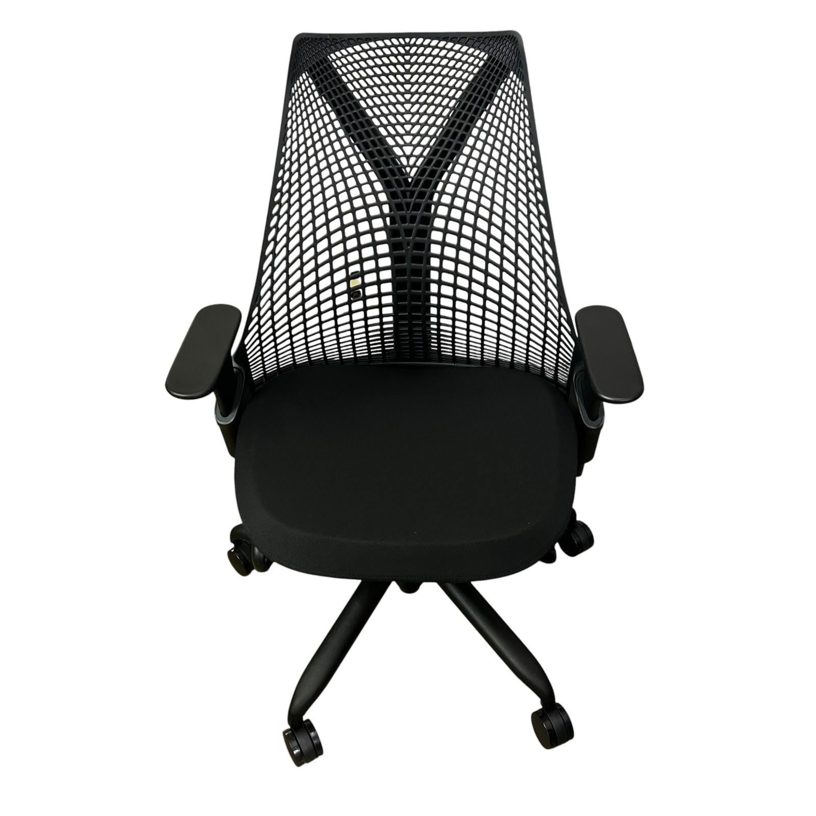 ▲■極美品 Herman Miller セイルチェア Sayl Chair アジャスタブルアーム 展示品 オフィスチェア ブラック2605302,2605302