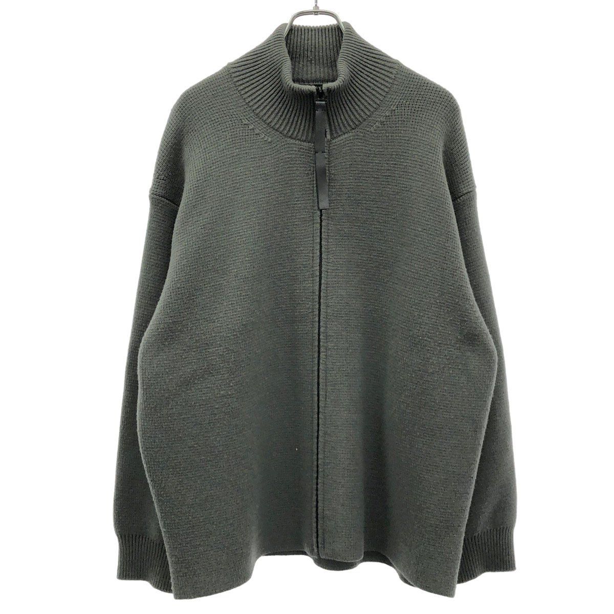N.HOOLYWOOD エヌハリウッド 22AW ドライバーズニットセーター 2222-KT01-031 チャコール 38