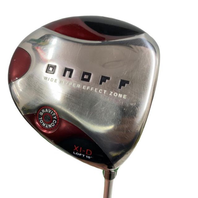 【中古】 ダイワ(グローブライド) ONOFF(2011) TYPE-D 10° ドライバー DR リシャフト (フレックスその他) メンズ 男性用 右利き 右用 Cランク ゴルフクラブ