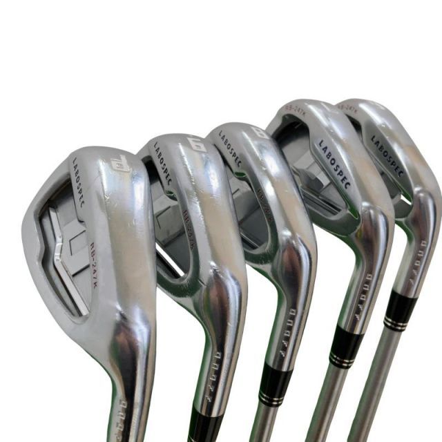 【中古】 ダイワ(グローブライド) ONOFF LABOSPEC RB-247K 5S アイアンセット IR 純正特注シャフト (フレックスS) メンズ 男性用 右利き 右用 Cランク ゴルフクラブ