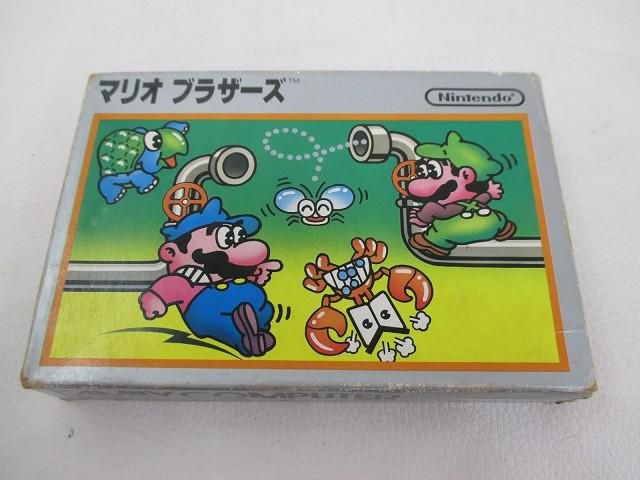 訳あり ゲーム ファミコン ソフト マリオブラザーズ 箱付き