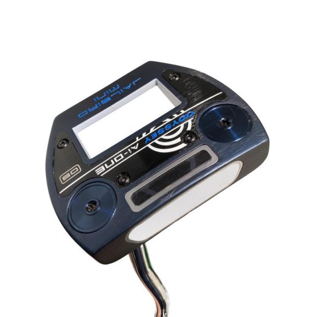 【中古】 オデッセイ Ai-ONE JAILBIRD MINI VERSA90 DB 33インチ パター PT STROKE LAB 90 スチール (フレックスその他) メンズ 男性用 右利き 右用 Cランク ゴルフクラブ