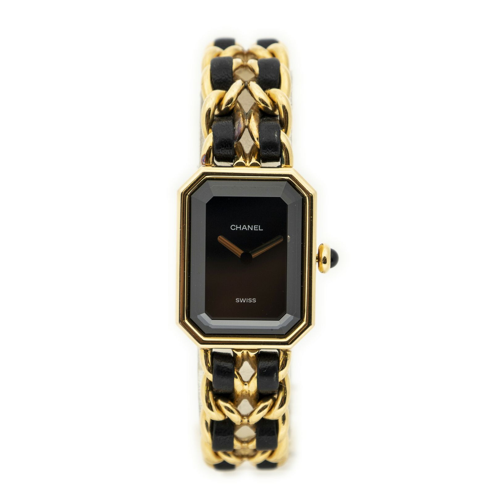 [中古] CHANEL シャネルプルミエール金、黒金メッキA