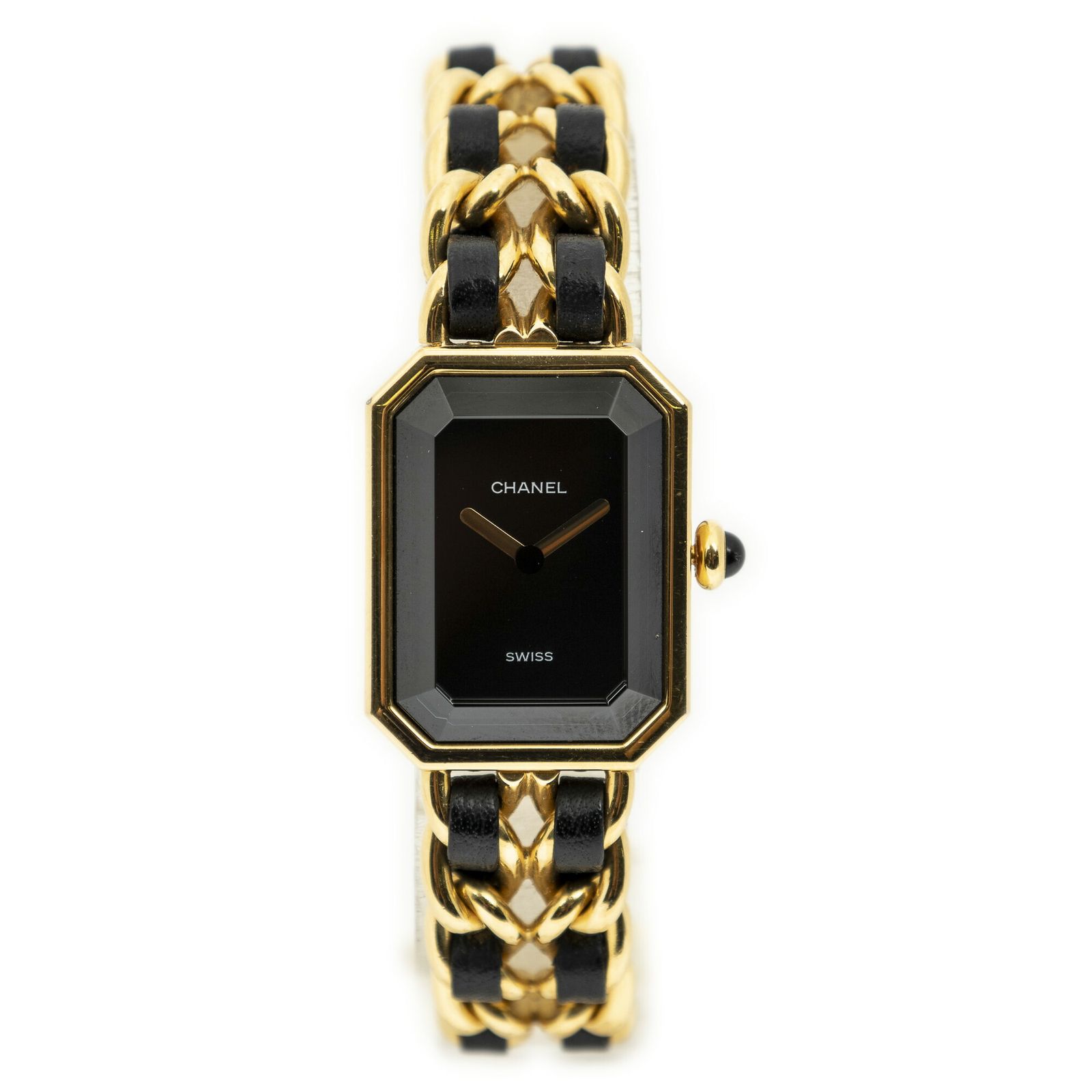 [中古] CHANEL シャネルプルミエール金、黒金メッキA