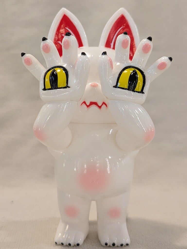 GRAPE BRAIN ジゴクネコおにぎり 白にぎり リニューアル(目張り 爪黒)