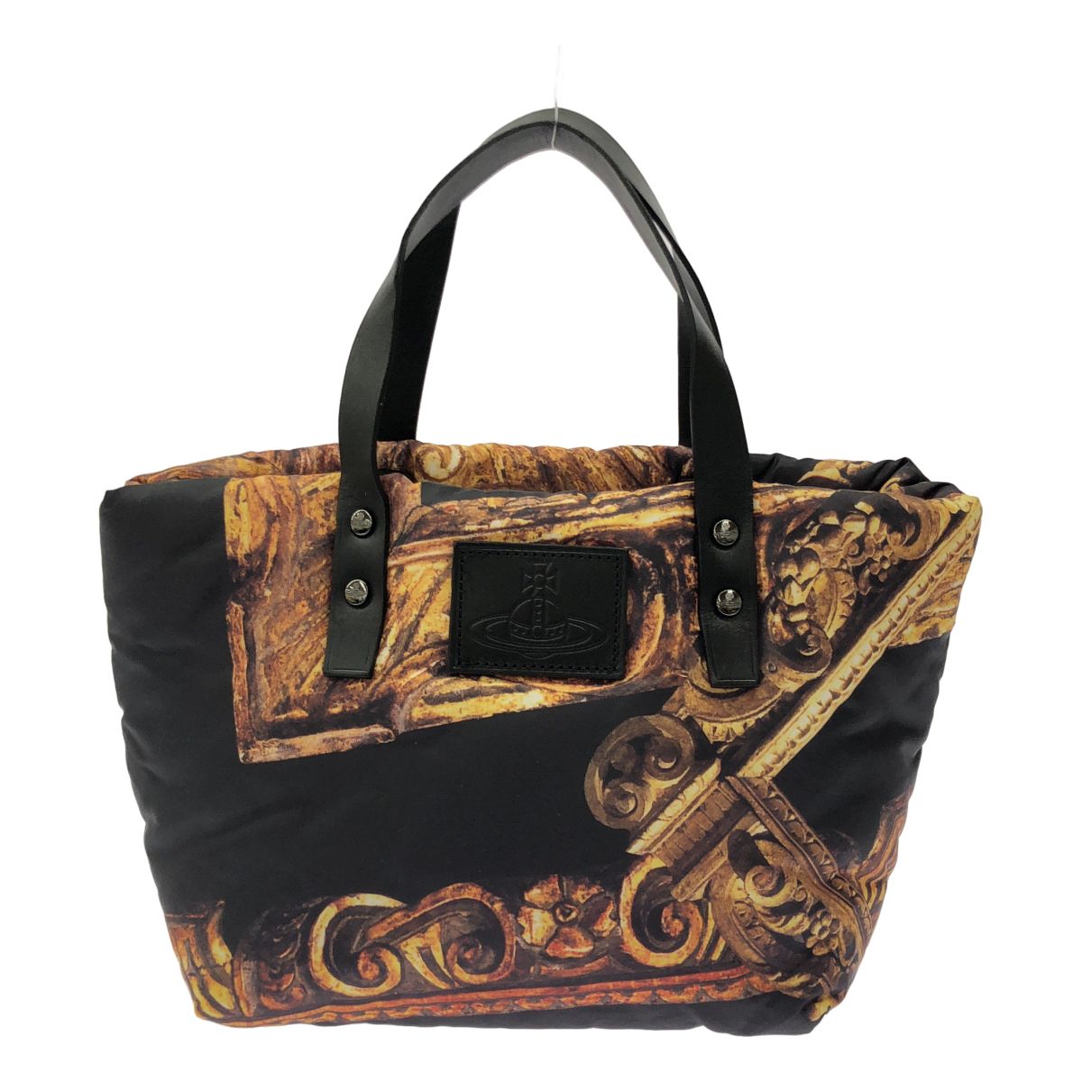 Vivienne Westwood ヴィヴィアンウエストウッド フレームデザイントートバッグ ゴールド 14,220円