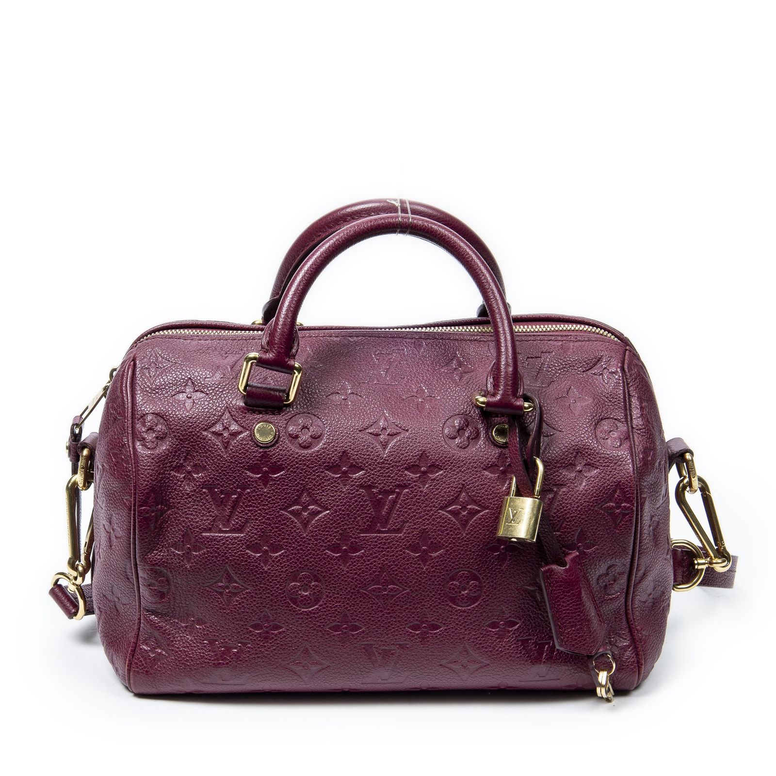 [中古] LOUIS VUITTON ルイヴィトンスピーディーバンドリエールレーズンモノグラム アンプラントA
