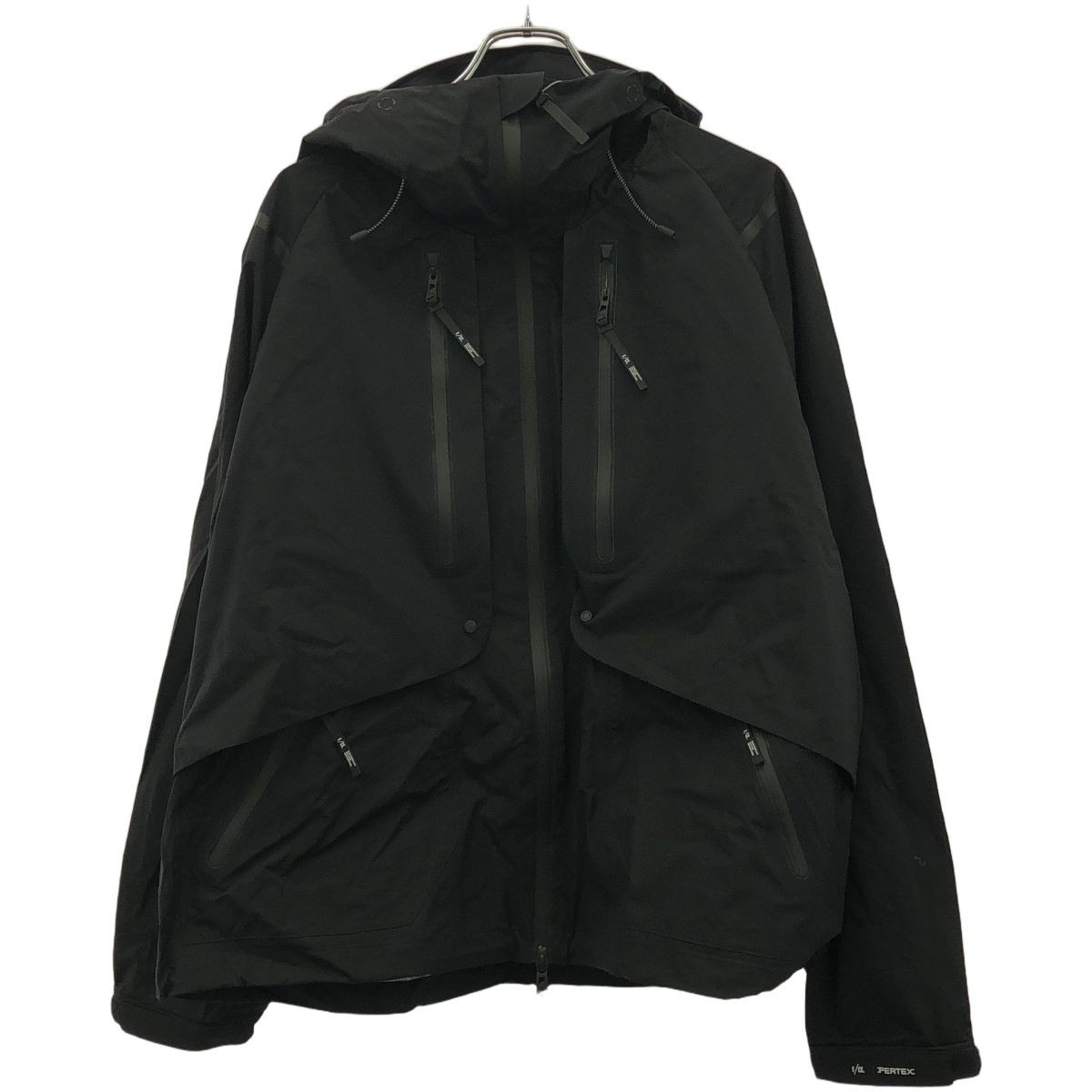 F/CE. エフシーイー 25SS PERTEX WATERPROOF LAYERING JK パーテックスウォータープルーフレイヤリングジャケット FPA08251U0005 ブラック M